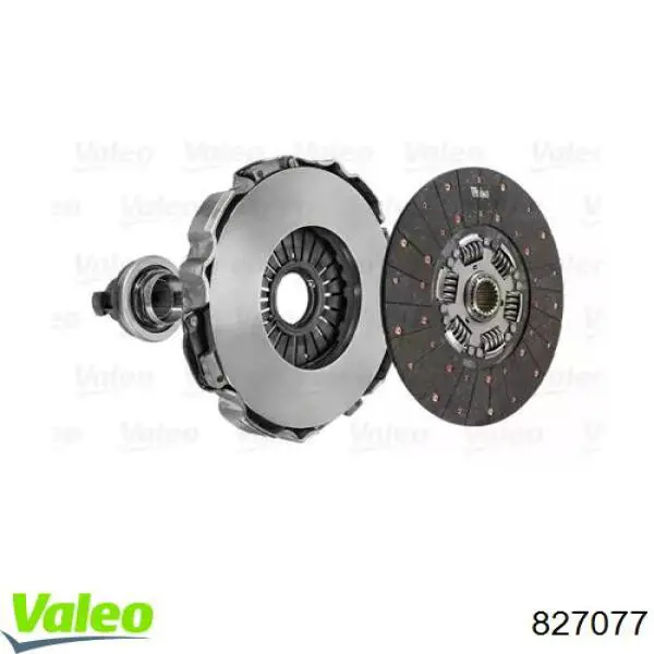 Купити 827077 VALEO Комплект зчеплення (диск, корзина, підшипник)