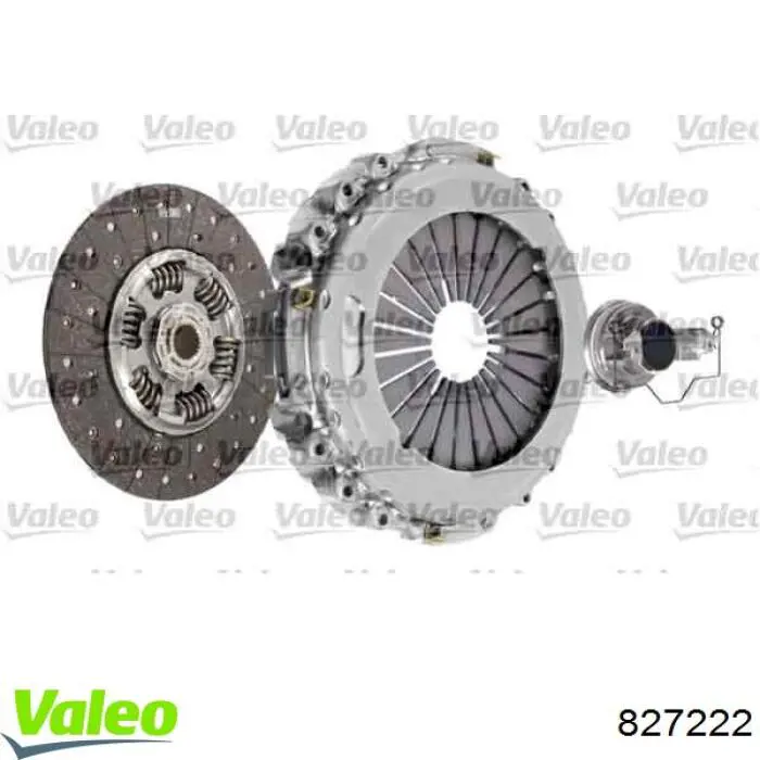 Комплект зчеплення (3 частини) VALEO 827222 ціна, від 780.71 USD