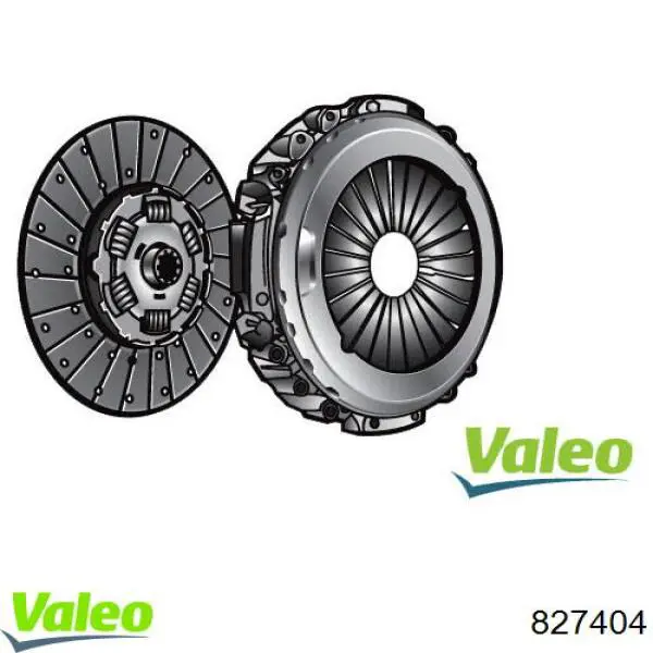 Комплект зчеплення (3 частини) VALEO 827404 ціна, від 805.13 USD