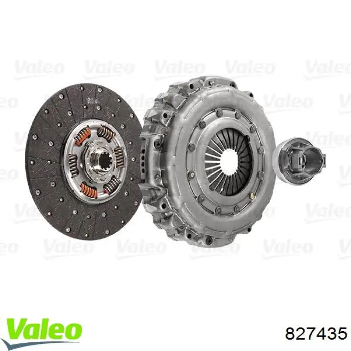 Купити 827435 VALEO Комплект зчеплення (диск, корзина, підшипник)