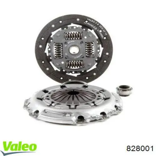 Комплект зчеплення (3 частини) VALEO 828001 ціна, від 159.63 USD