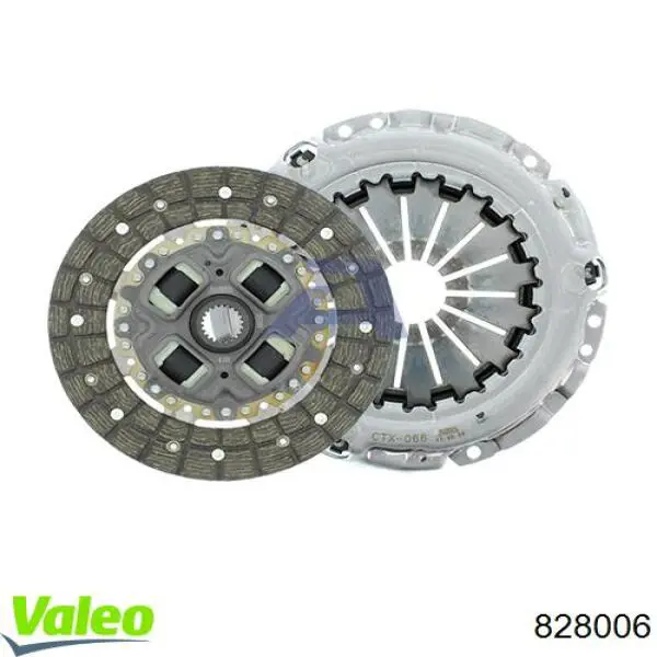Комплект зчеплення (3 частини) VALEO 828006 ціна, від 6462.76 UAH