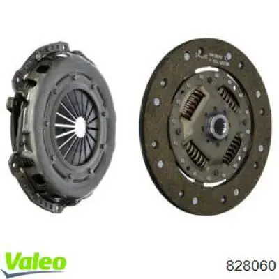 Купити 828060 VALEO Комплект зчеплення (диск, корзина, підшипник)