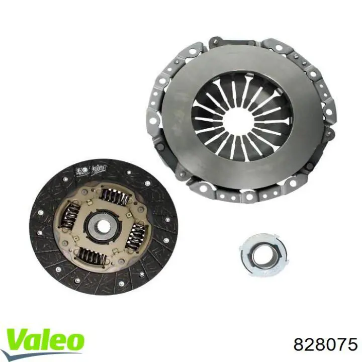 Комплект зчеплення (3 частини) VALEO 828075 ціна, від 75.39 USD