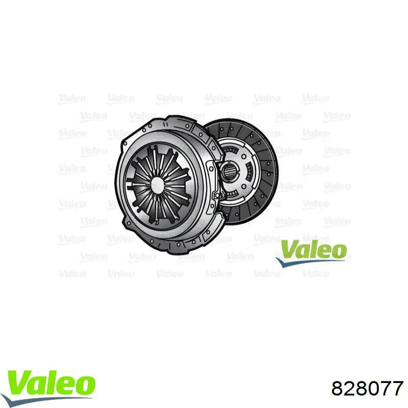 828077 VALEO комплект зчеплення (3 частини)