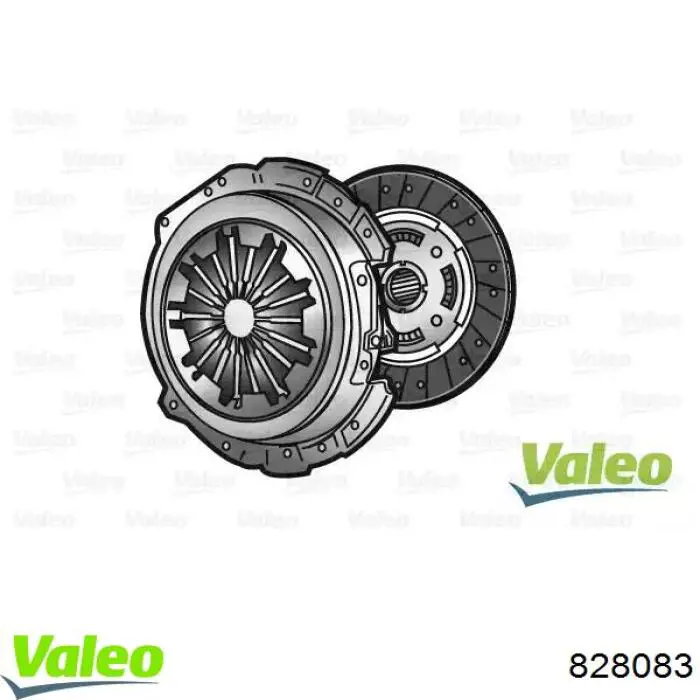 Комплект зчеплення (3 частини) VALEO 828083 ціна, від 157.03 USD