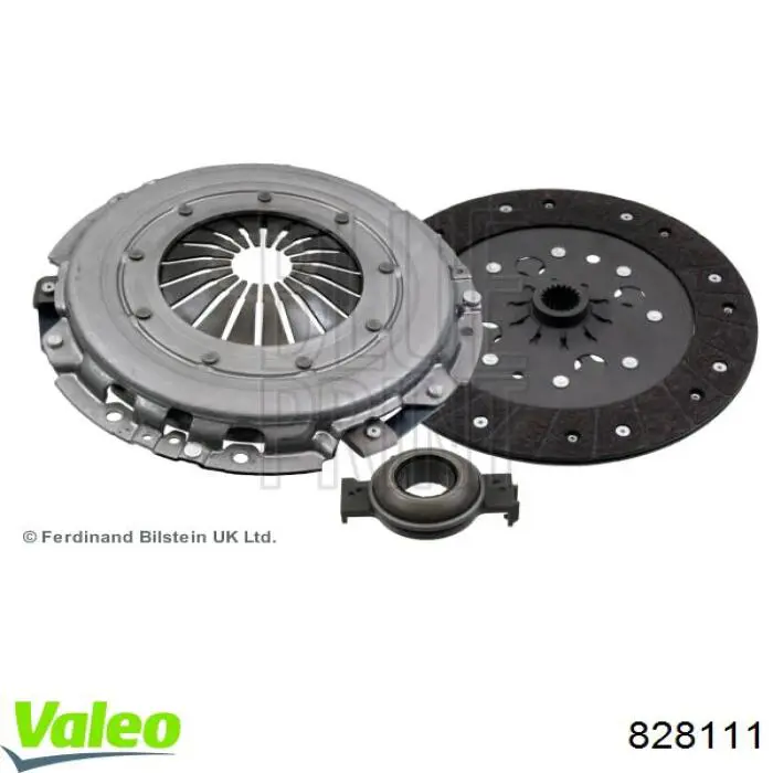 Комплект зчеплення (3 частини) VALEO 828111 ціна, від 132.86 USD