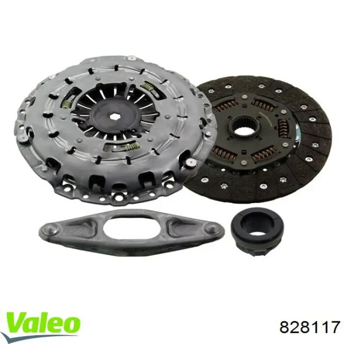 Комплект зчеплення (3 частини) VALEO 828117 ціна, від 241.49 USD