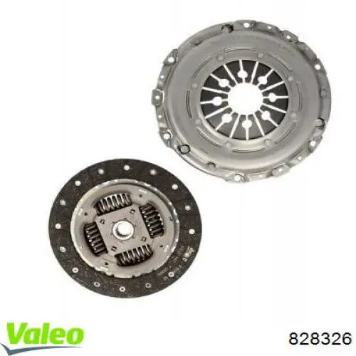 Комплект зчеплення (3 частини) VALEO 828326 ціна, від 130.30 USD