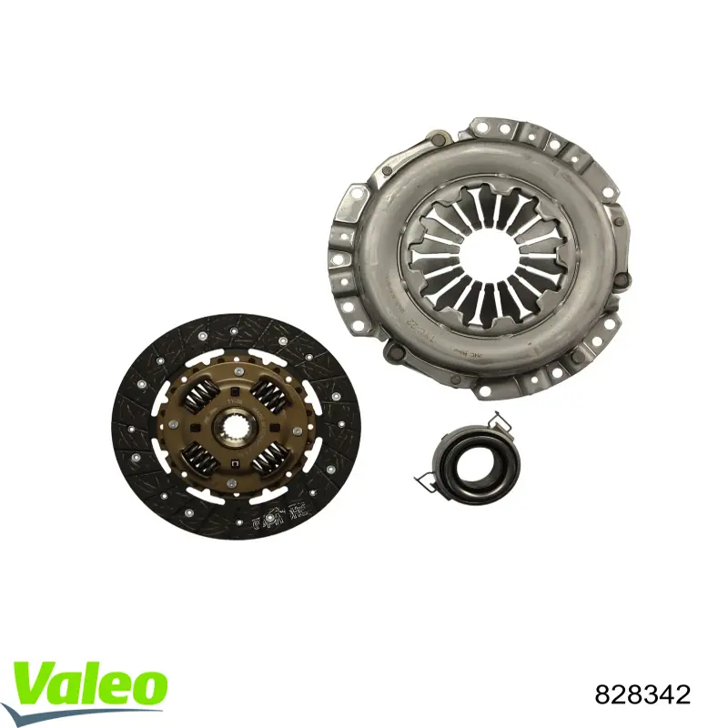 Комплект зчеплення (3 частини) VALEO 828342 ціна, від 74.89 USD
