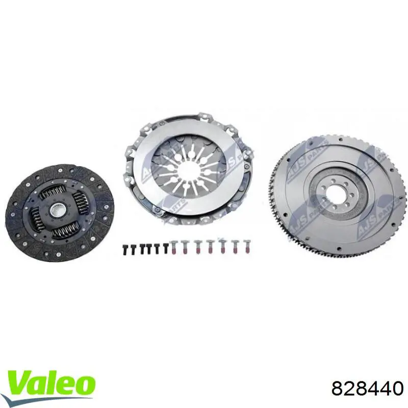 Комплект зчеплення (3 частини) VALEO 828440 ціна, від 99.50 USD