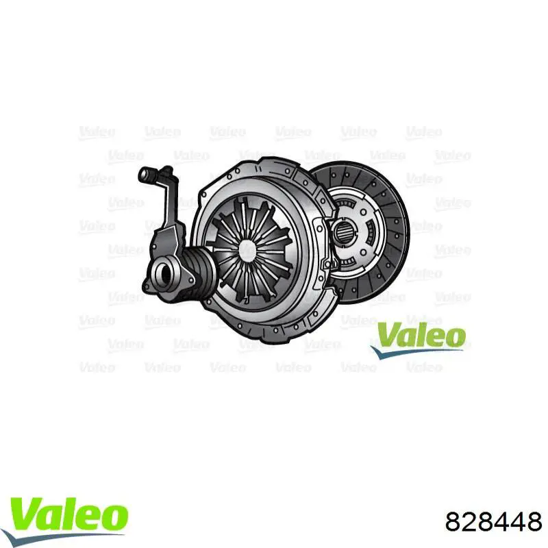 Комплект зчеплення (3 частини) VALEO 828448 ціна, від 114.46 USD