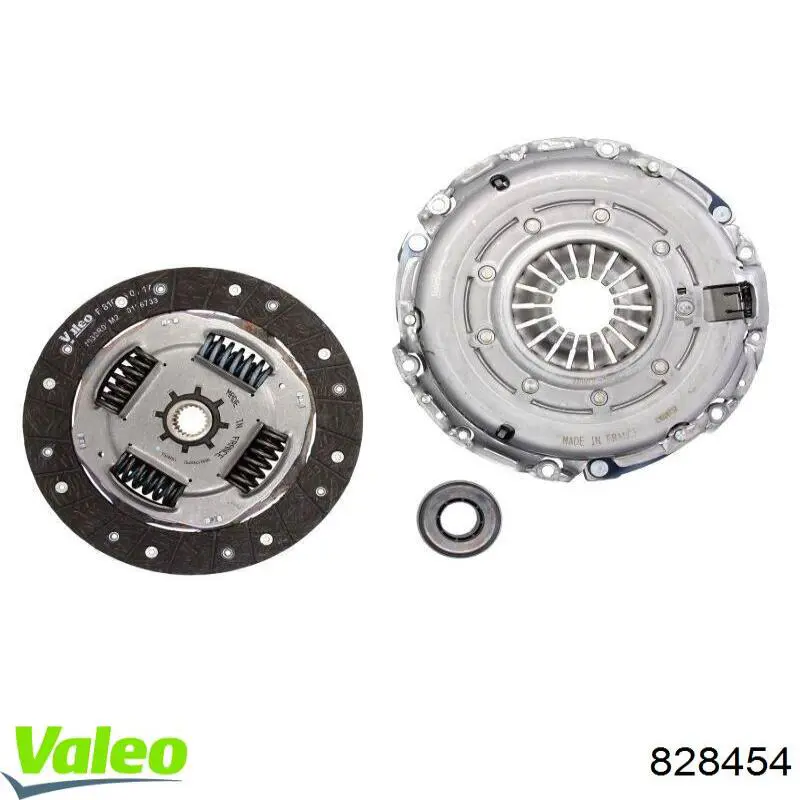 Комплект зчеплення (3 частини) VALEO 828454 ціна, від 282.07 USD