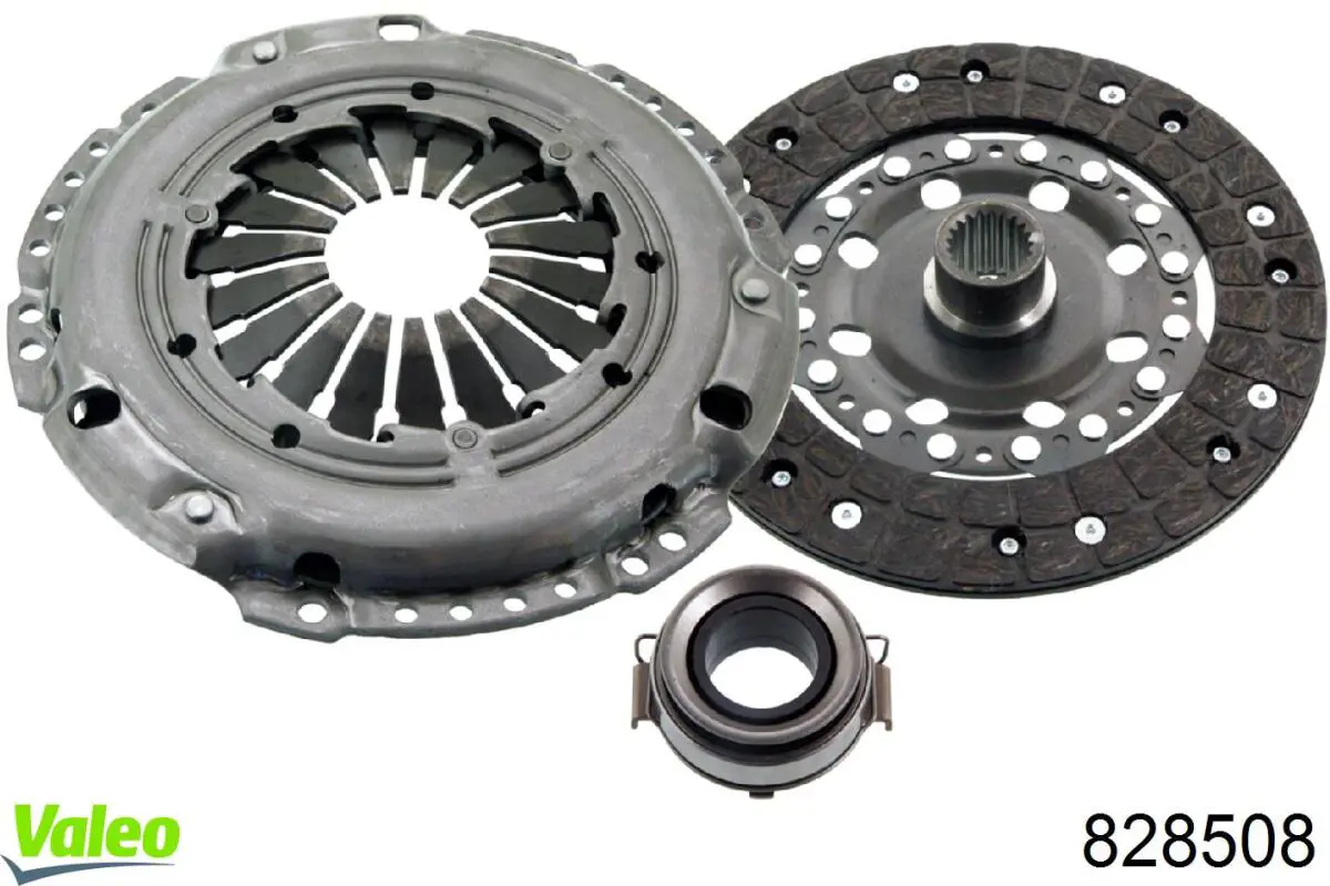 Купити 828508 VALEO Комплект зчеплення (диск, корзина, підшипник)