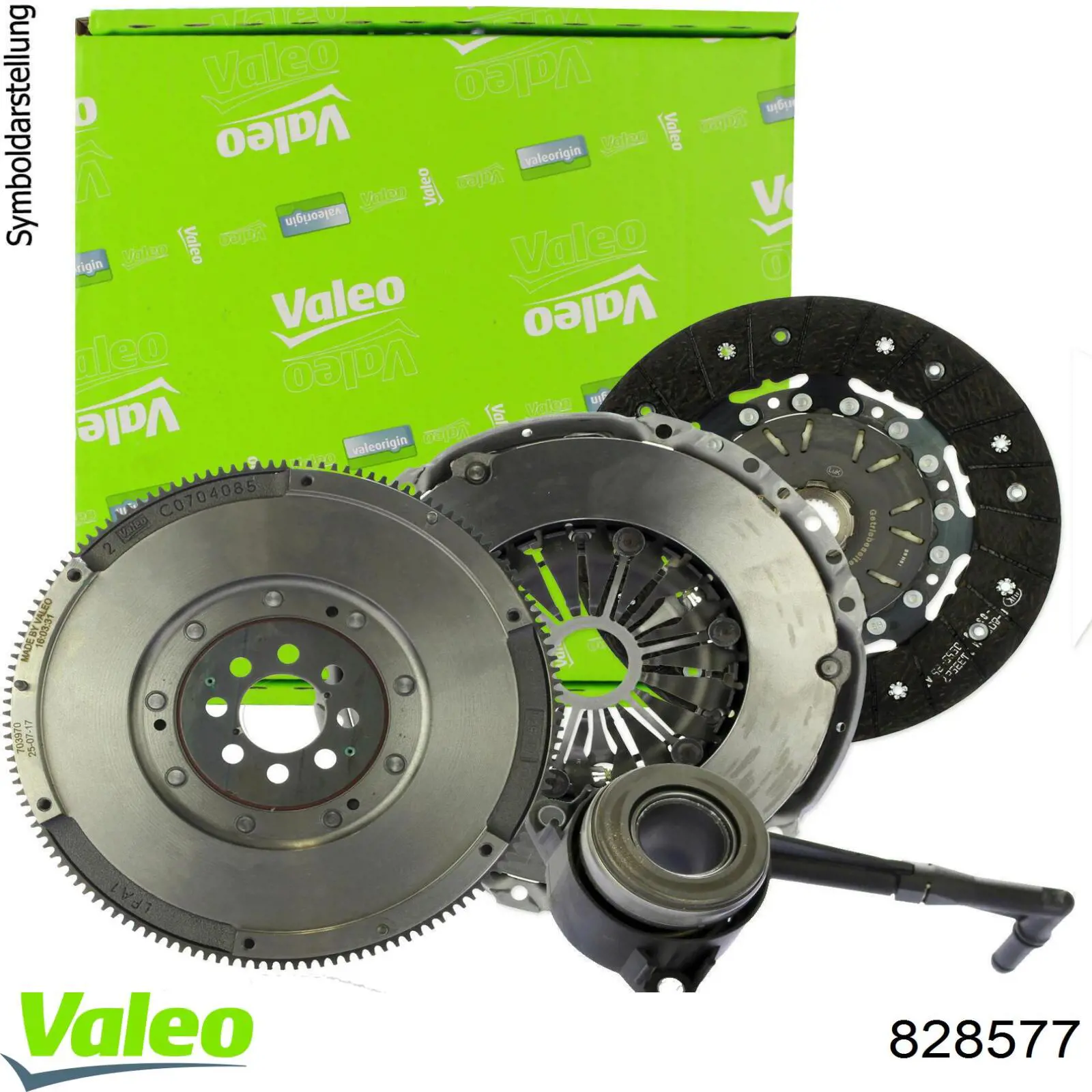 828577 VALEO Зчеплення в зборі