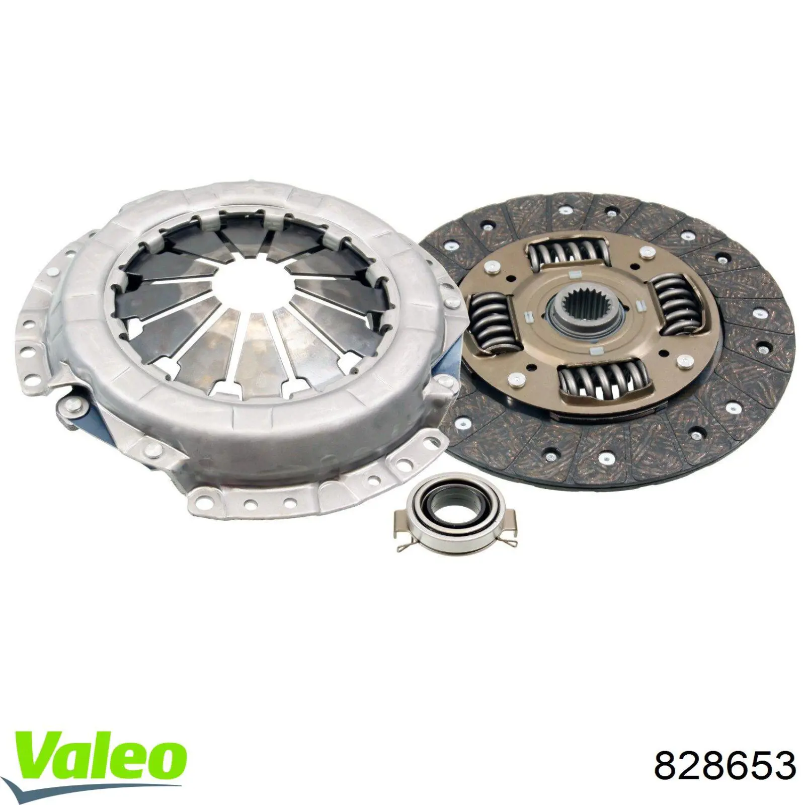 Купити 828653 VALEO Комплект зчеплення (диск, корзина, підшипник)