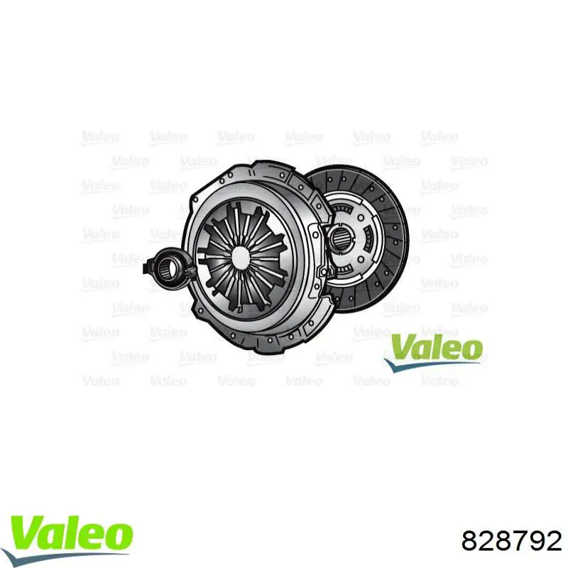 828792 VALEO Зчеплення в зборі