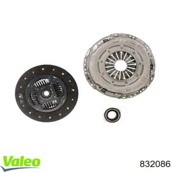 Комплект зчеплення (3 частини) VALEO 832086 ціна, від 114.84 USD