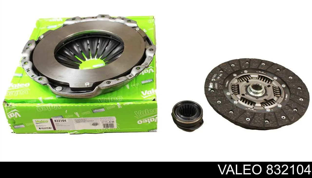 Комплект зчеплення (3 частини) VALEO 832104 ціна, від 284.44 USD