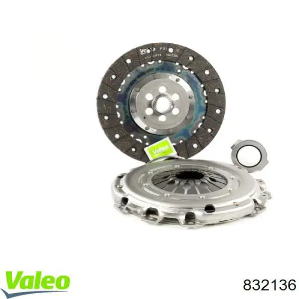 Комплект зчеплення (3 частини) VALEO 832136 ціна, від 251.26 USD