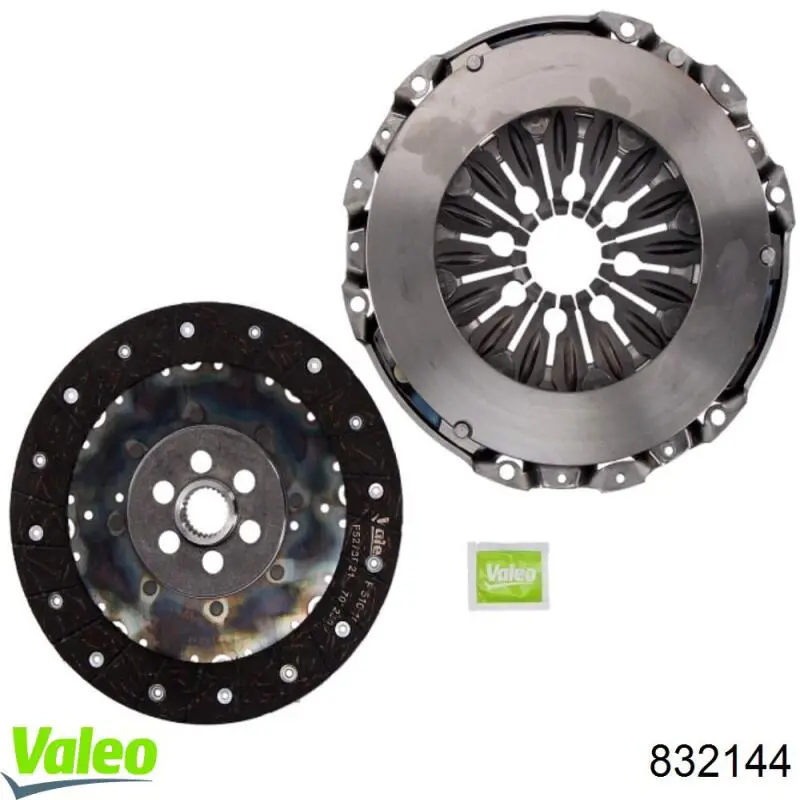Комплект зчеплення (3 частини) VALEO 832144 ціна, від 261.64 USD