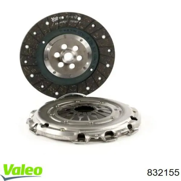 Купити 832155 VALEO Комплект зчеплення (диск, корзина, підшипник)
