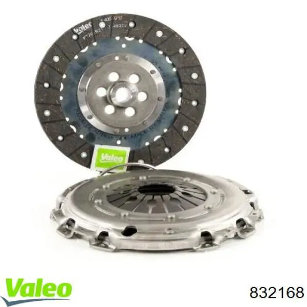 Купити 832168 VALEO Комплект зчеплення (диск, корзина, підшипник)