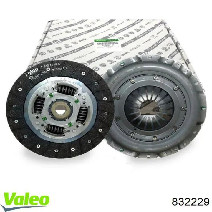 Комплект зчеплення (3 частини) VALEO 832229 ціна, від 267.15 USD