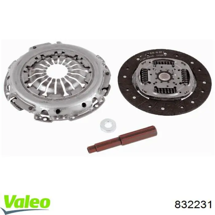 Комплект зчеплення (3 частини) VALEO 832231 ціна, від 179.52 USD