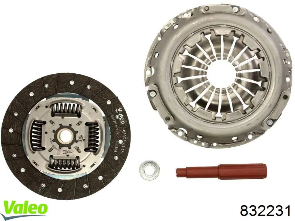 832231 VALEO Зчеплення в зборі