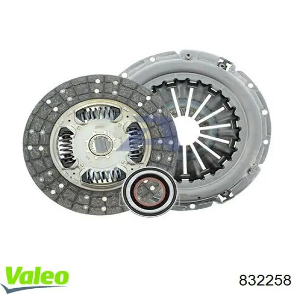 Комплект зчеплення (3 частини) VALEO 832258 ціна, від 211.19 USD