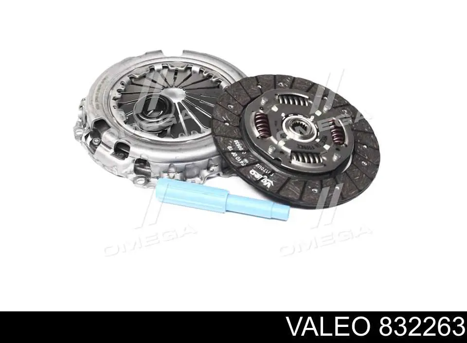 832263 VALEO Зчеплення в зборі