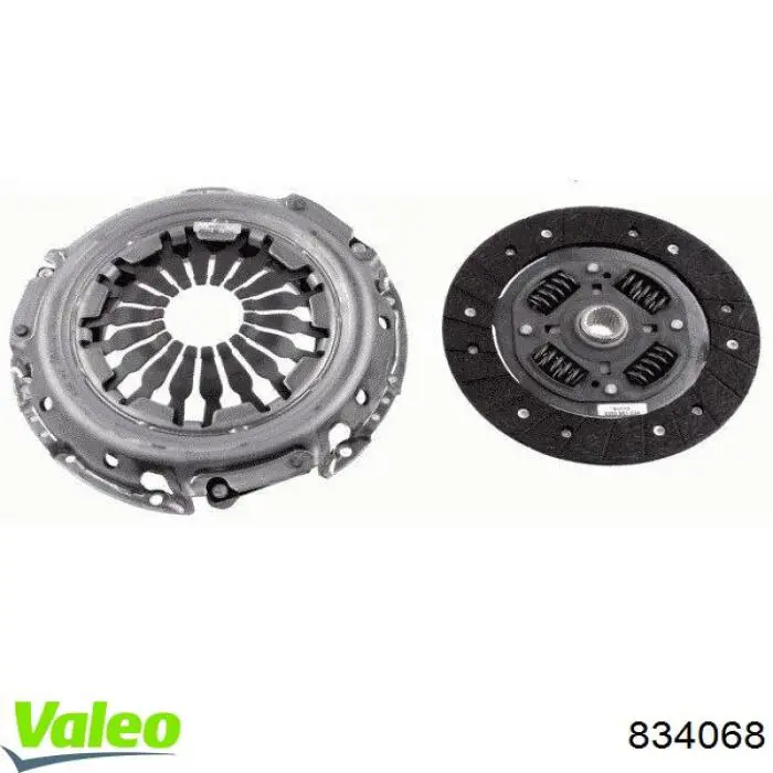 Купити 834068 VALEO Комплект зчеплення (диск, корзина, підшипник)