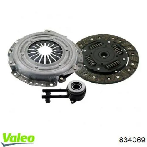Комплект зчеплення (3 частини) VALEO 834069 ціна, від 151.41 USD