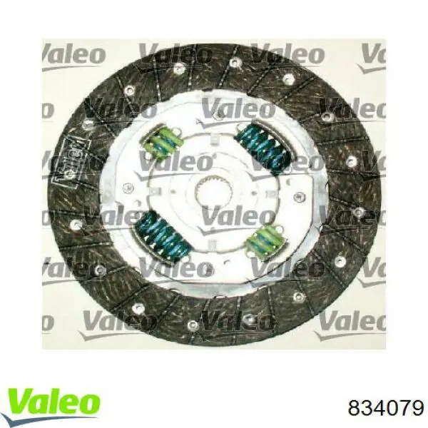 Купити 834079 VALEO Комплект зчеплення (диск, корзина, підшипник)
