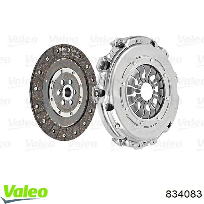 Купити 834083 VALEO Комплект зчеплення (диск, корзина, підшипник)