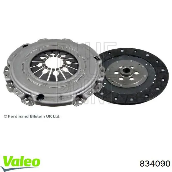 Купити 834090 VALEO Комплект зчеплення (диск, корзина, підшипник)