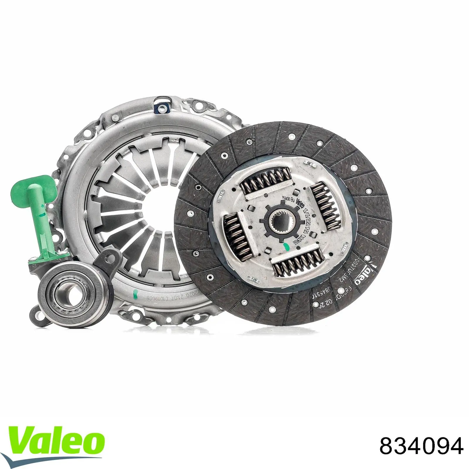 Комплект зчеплення (3 частини) VALEO 834094 ціна, від 189.63 USD