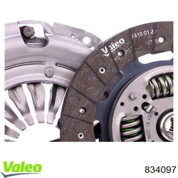 Комплект зчеплення (3 частини) VALEO 834097 ціна, від 220.66 USD