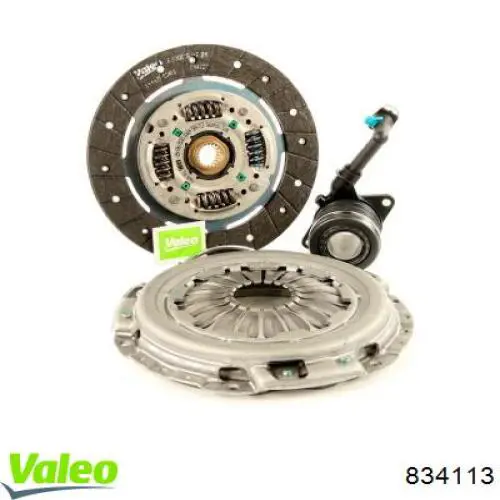 Купити 834113 VALEO Комплект зчеплення (диск, корзина, підшипник)