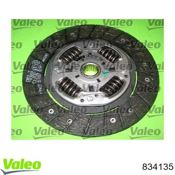 Купити 834135 VALEO Комплект зчеплення (диск, корзина, підшипник)