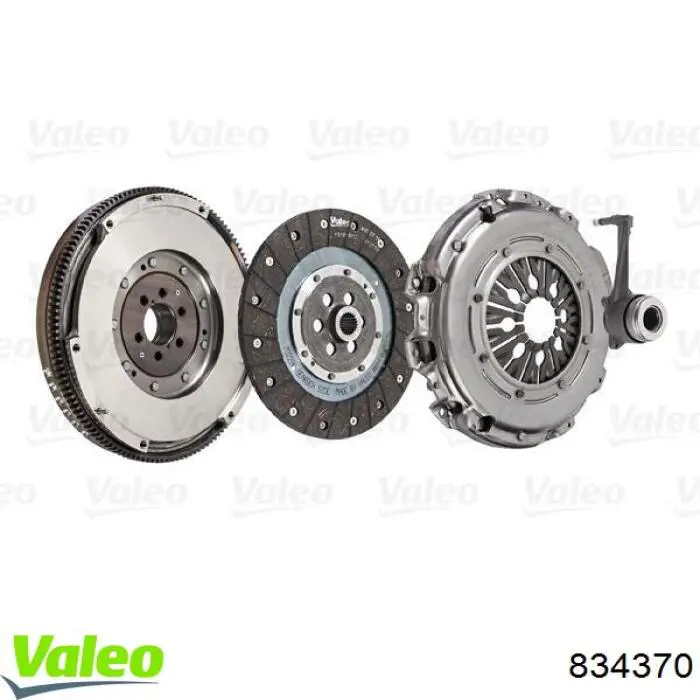 Комплект зчеплення (3 частини) VALEO 834370 ціна, від 239.86 USD