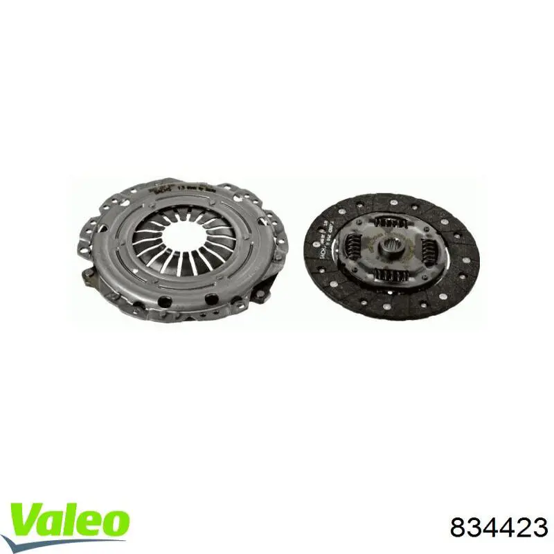 Комплект зчеплення (3 частини) VALEO 834423 ціна, від 203.25 USD