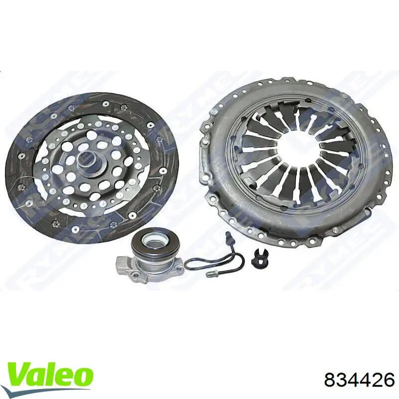 Комплект зчеплення (3 частини) VALEO 834426 ціна, від 227.08 USD