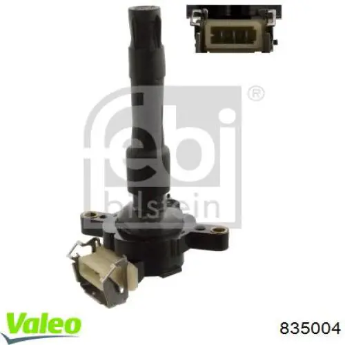 Купити 835004 VALEO Комплект зчеплення (диск, корзина, підшипник)