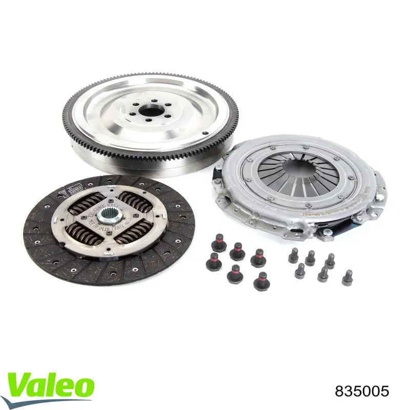 Комплект зчеплення (3 частини) VALEO 835005 ціна, від 404.39 USD