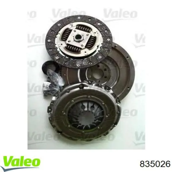 Купити 835026 VALEO Комплект зчеплення (диск, корзина, підшипник)