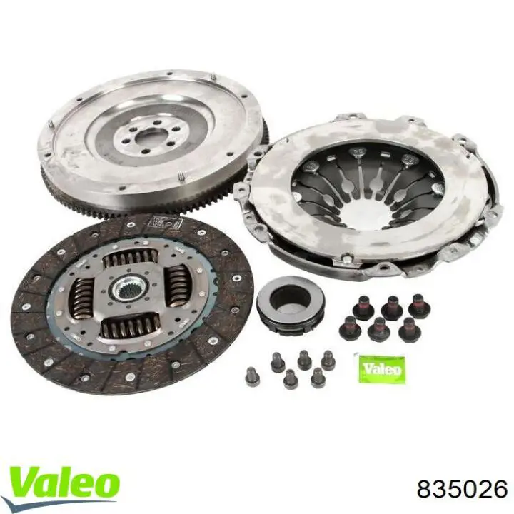 Комплект зчеплення (3 частини) VALEO 835026 ціна, від 460.45 USD