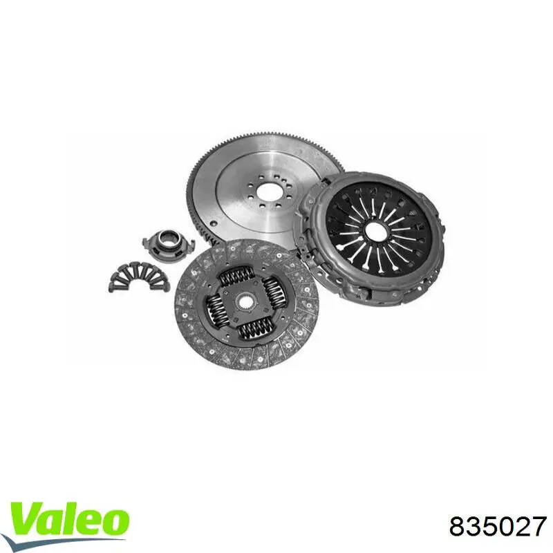Комплект зчеплення (3 частини) VALEO 835027 ціна, від 930.19 USD