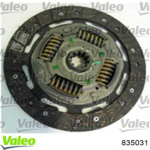 Купити 835031 VALEO Комплект зчеплення (диск, корзина, підшипник)